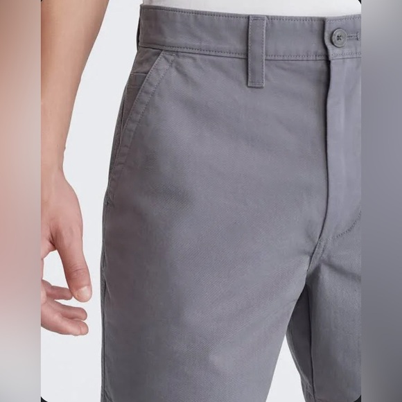 CALVIN KLEIN | NWT smoke grey chino short - Picture 2 of 6
